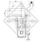 Auflaufeinrichtung V Typ ZAF 3.0-3, 1800 bis 2700kg, 48.43.581.011, HUMBAUR