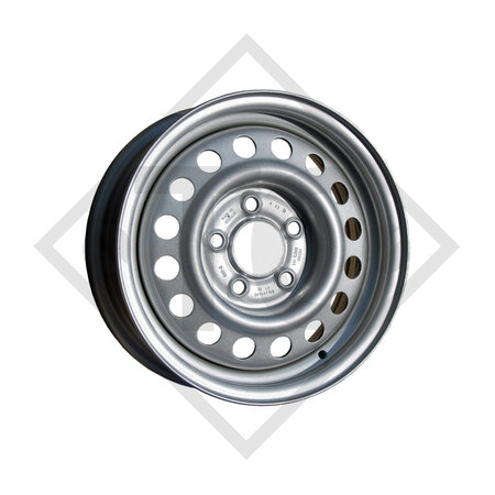 Trailer rim 6.00Jx15 H2, 5/67/112, ET +30