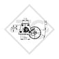 Braked axle 1100kg EURO Plus axle type DELTA SI-N 10-1, BUERSTNER CARAVAN