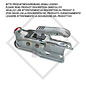 Giunto a sfera PROFI  AK 301  /  AK 300 A Compact per rimorchio frenato