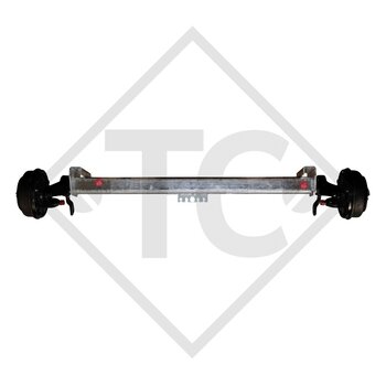 Braked axle 1050kg SWING axle type CB 655 / 1055, 46.12.379.223