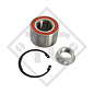 Replacement kit compact bearing ⌀30/60/37mm, twelve square flange nut M24x1.5