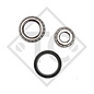 Set di cuscinetti a rulli conici ⌀25/47/15mm e ⌀35/62/18mm