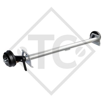 Braked axle 1000kg axle type DB 1004, 45.21.362.009