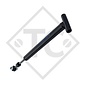 Shock absorber, version with two eyes, 370556
