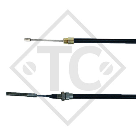 Bowden cable 2781960403 hook in with thread M10, vers. PROFI LONGLIFE