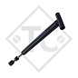 Shock absorber, version with two eyes, 370558