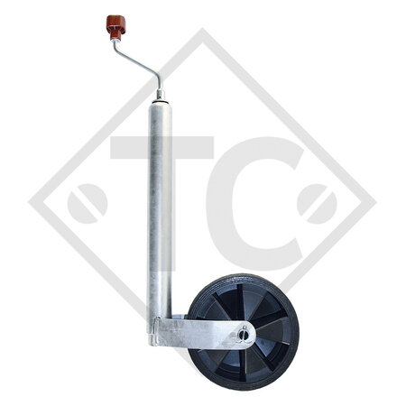 Rueda jockey ø48mm redondo PLUS, 1224491