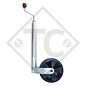 Rueda jockey ø48mm redondo PLUS, 1224491, para caravanas, remolques y semirremolques