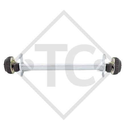 Braked axle 1500kg EURO Plus axle type B 1600-3, Knaus Eifelland TK 560