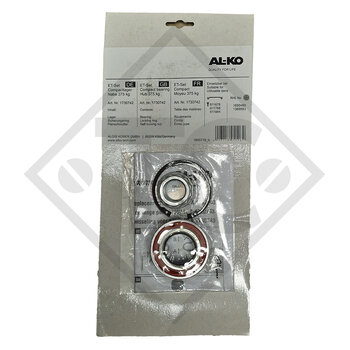 Set de rodamiento compacto ⌀30/60/37mm, tuerca de doce puntas M24x1.5