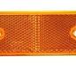 Rückstrahler gelb 90x40mm