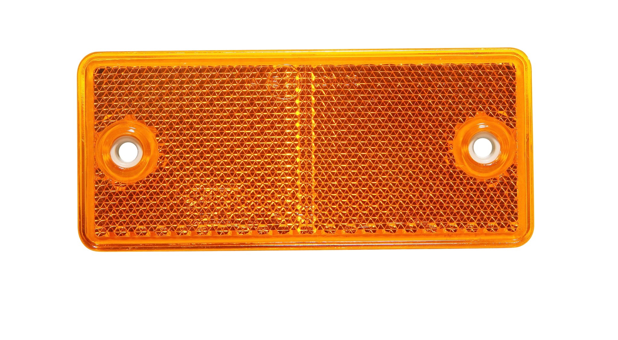 Rückstrahler gelb 90x40mm