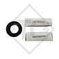 Set di cuscinetti a rulli conici ⌀17/40/13.25mm e ⌀25/52/16.25mm