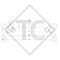 Eje sin frenos 2500kg FIAT DUCATO tipo de eje DB 2500, 45.41.000.010