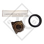Set di cuscinetti a rulli conici ⌀30/55/17mm e ⌀41.2/73.4/19.5mm