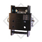 Height-adjustable holder 100mm