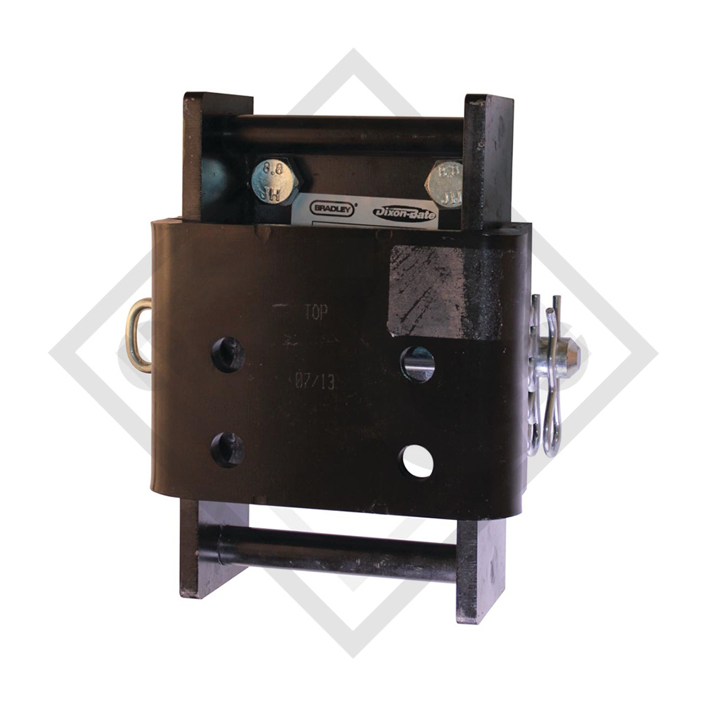 Height-adjustable holder 100mm