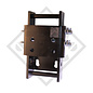 Height-adjustable holder 100mm (2-bolt variant)