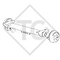 Essieu SWING 1500kg freiné type d'essieu CB 1505, 46.27.379.680