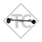 Essieu SWING 1500kg freiné type d'essieu CB 1505, 46.27.379.680