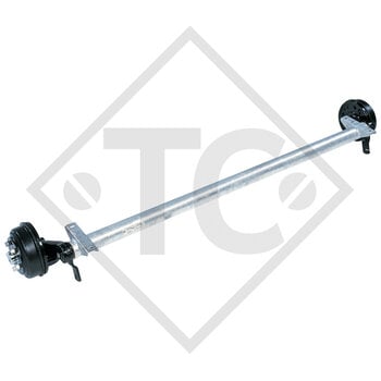 Assale frenato 1500kg tipo di assale DB 1505, 45.27.358.002 - 45.27.379.002