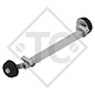 Braked axle 1400kg axle type SB14, WM1300 / 2250433, WM MEYER