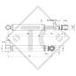 Shock absorber, version with two eyes, 373202