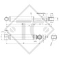 Shock absorber, version with two eyes, 355338