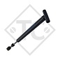 Shock absorber, version with two eyes, 370561