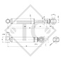 Shock absorber, version with two eyes, 372641