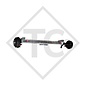 Braked axle SWING 1350kg axle type CB 1355, 46.24.379.405