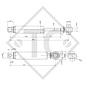 Shock absorber, version with two eyes, 1206342