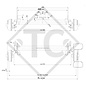 Assale frenato SWING 1350kg tipo di assale CB 1355, 46.24.379.427