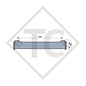 Braked axle 1350kg axle type WM 1350, 2250530, WM MEYER