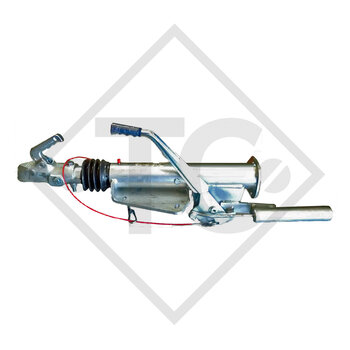 Commande de freinage avec semelle en V type ZAF 3.5-3, 2500 à 3500kg, Humbaur 150.00039