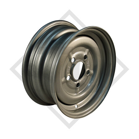 Trailer rim 4.50Jx12 H2, 5/67/112, ET +30