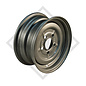 Trailer rim 4.50Jx12 H2, 5/67/112, ET +30, suitable for all common trailer types