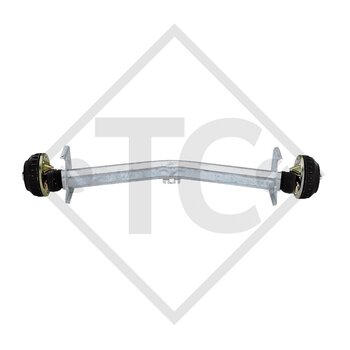 Braked axle 1600kg EURO axle type DELTA SI-N 14-2 - HYMER Eriba Nova 540