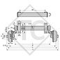 Eje con freno SWING 1500kg tipo de eje CB 1505, 46.27.379.293