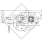 Braked axle 1500kg / 1800kg axle type - 46.27.379.919 - REPRODUCTION, NO LONGER AVAILABLE AS ORIGINAL!