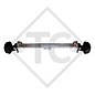Braked axle 1350kg axle type CB 1355, 46.24.379.202