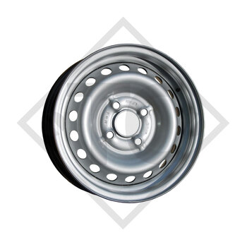 Trailer rim 4.50Jx13 H2, 4/57/100, ET +30