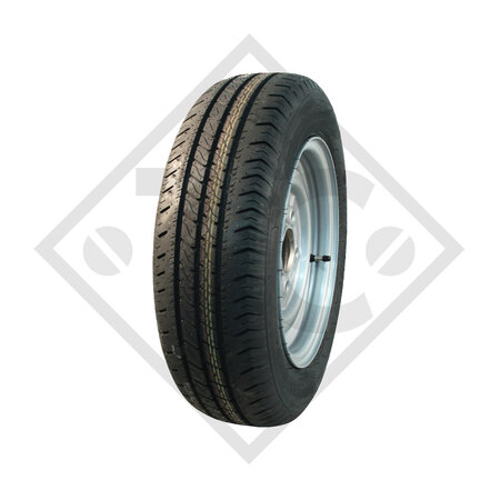 Roue 135/80R13 R701 M+S avec jante 4.50Jx13 H2 ET20 85/130/4