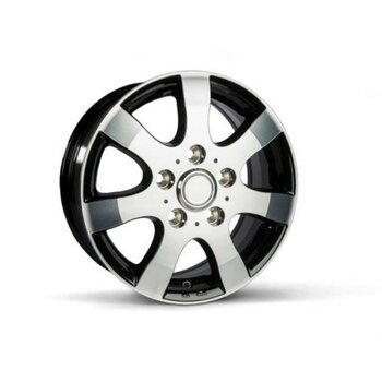 Aluminium rim 6Jx14 H2, 5/66.6/112, ET +30