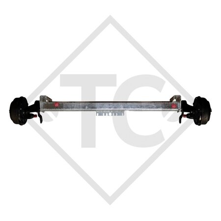 Braked axle SWING 1500kg axle type CB 1505, 46.27.379.468