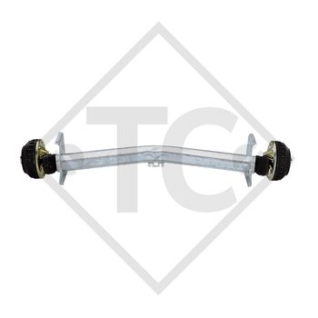 Assale frenato 1000kg EURO1 tipo di assale Delta SIN 10 - Dethleffs EG/CT 001 5DD