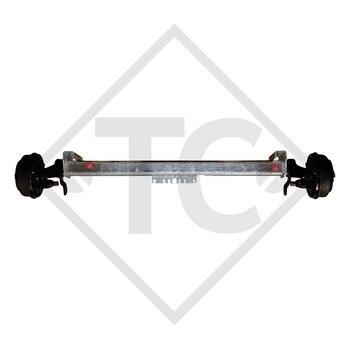 Braked axle SWING 1350kg axle type CB 1355, 46.25.379.402
