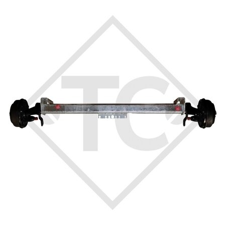Eje con freno SWING 1350kg tipo de eje CB 1355, 46.25.379.402