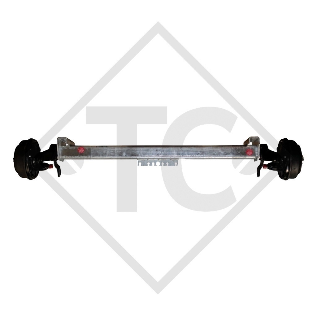 Braked axle SWING 1350kg axle type CB 1355, 46.25.379.402